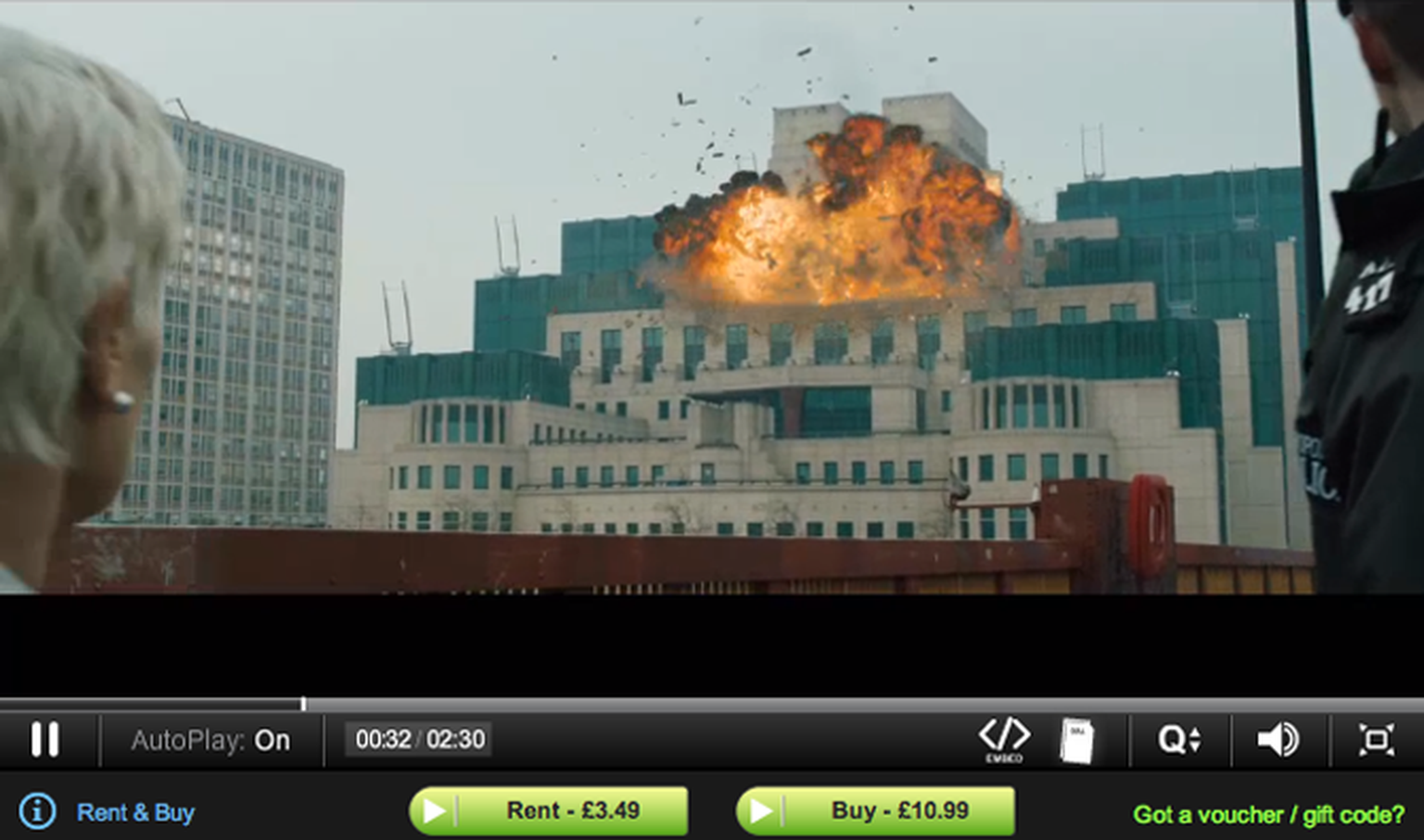 Skyfall lands on Blinkbox along with 22 other James Bond outings
