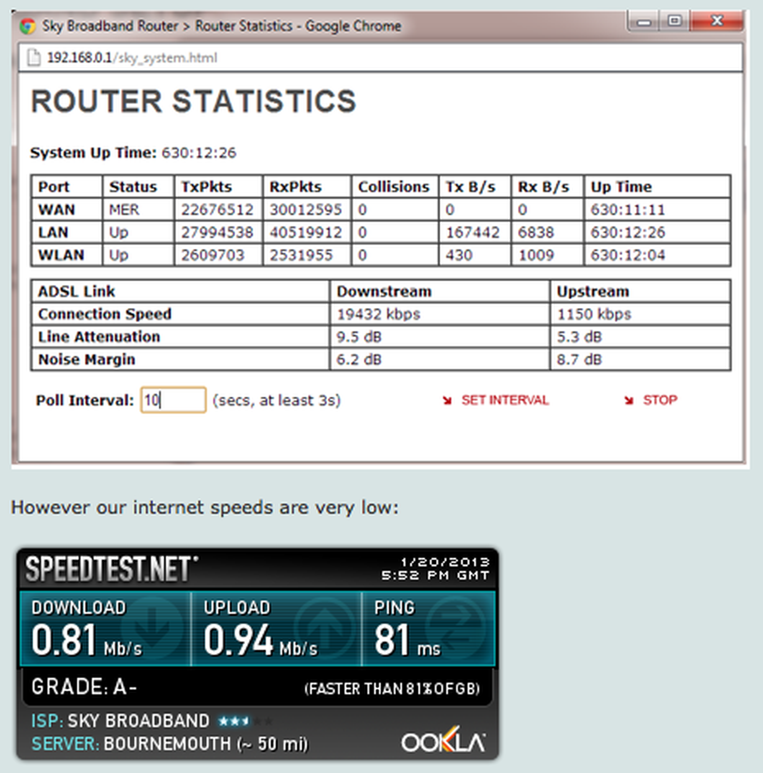 Sky Broadband slowdown: Postcode checker to identify over-subscribed exchanges