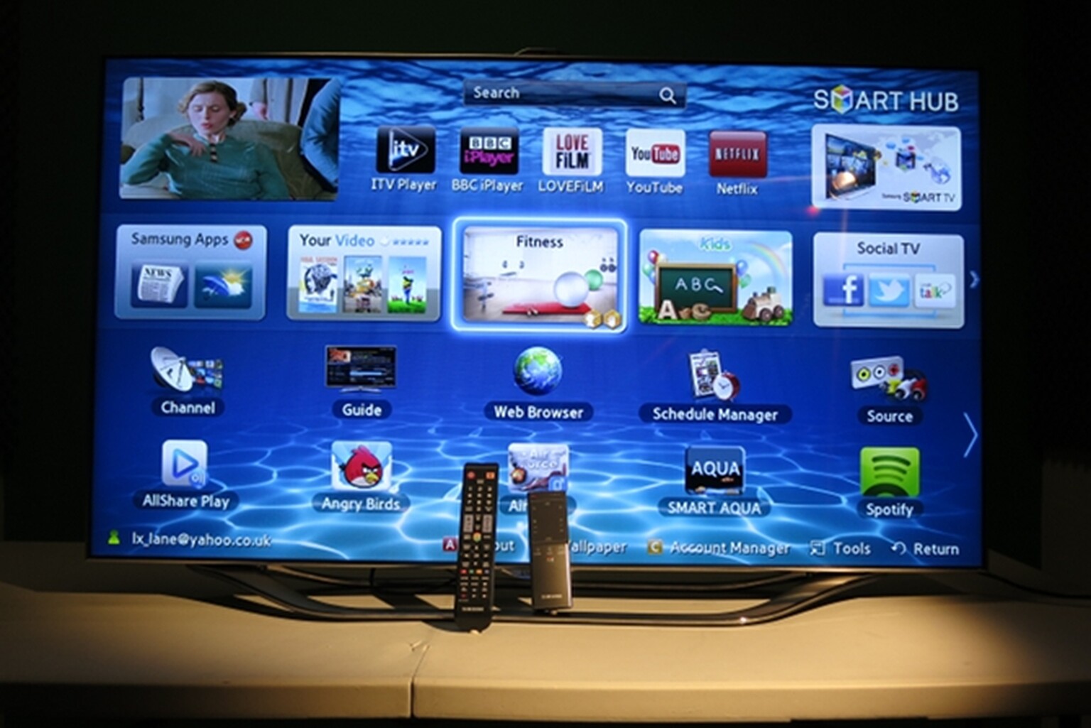 Samsung UE55ES8000 smart TV test: WINS & FAILS video