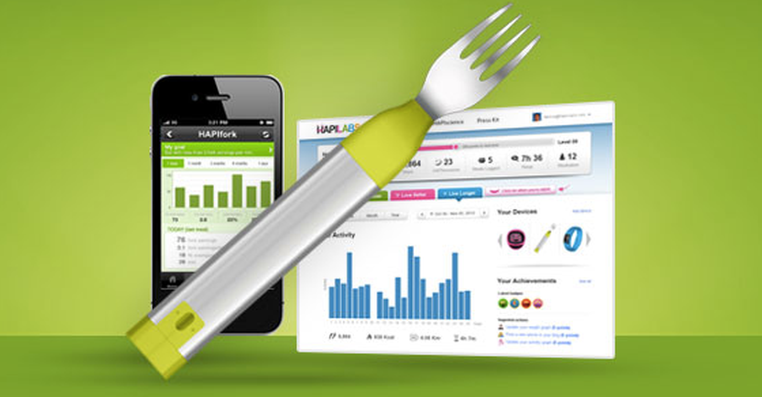 Smart Health: The HAPI Fork keeps track of how fast you eat