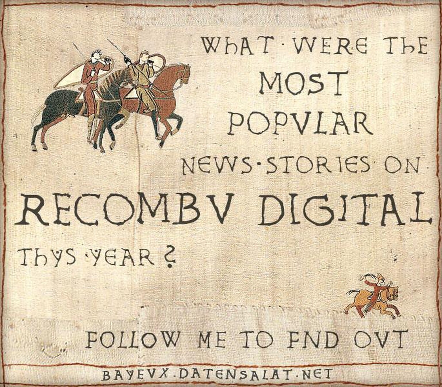 Recombu Digital’s Top 20 Stories of 2012 Part 2 - Guerilla pirates to 4G Freeview Fail