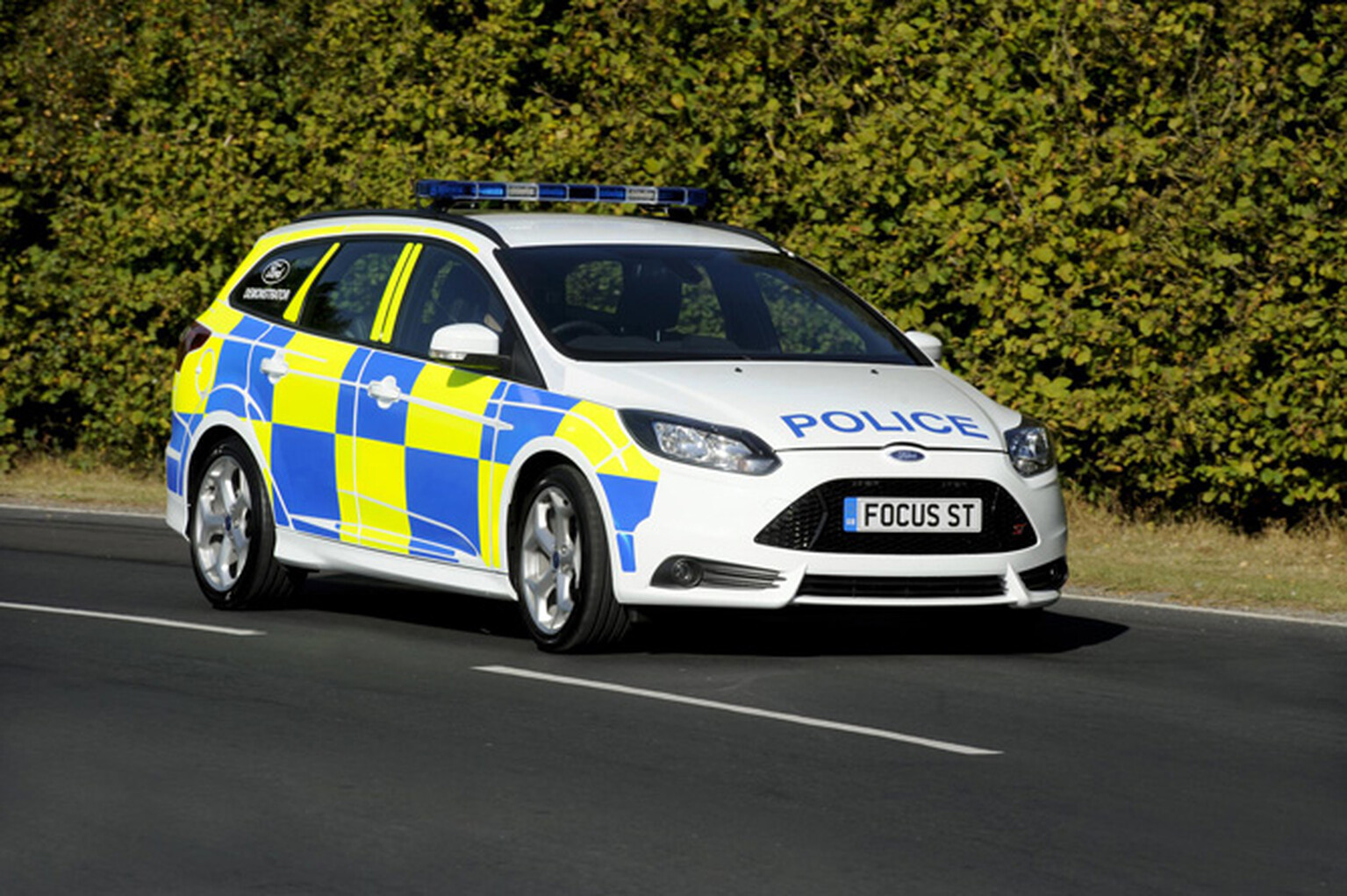Ford Focus ST police car shown off