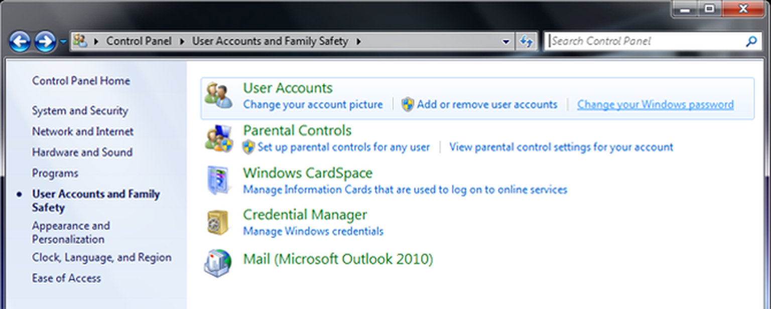 How to turn on Parental Internet Controls on PCs running Windows 7