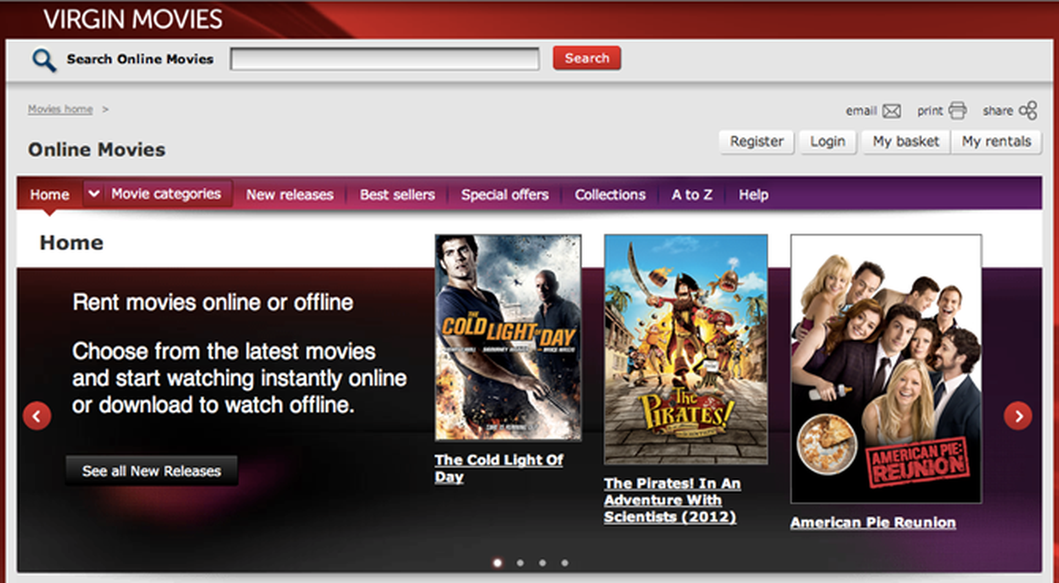How can I get Virgin Movies on-demand?