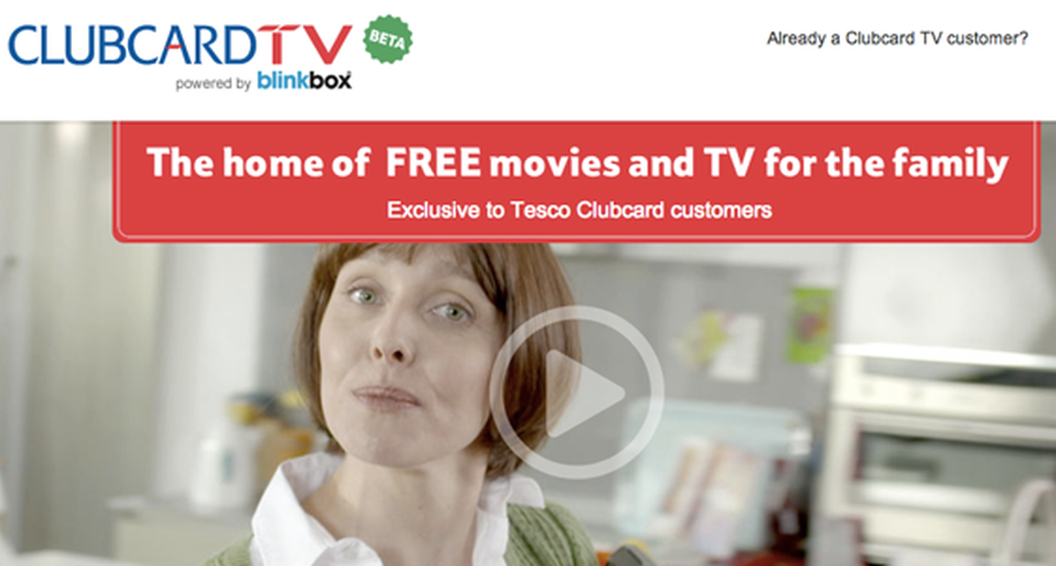 How can I get Blinkbox and Tesco Clubcard TV?