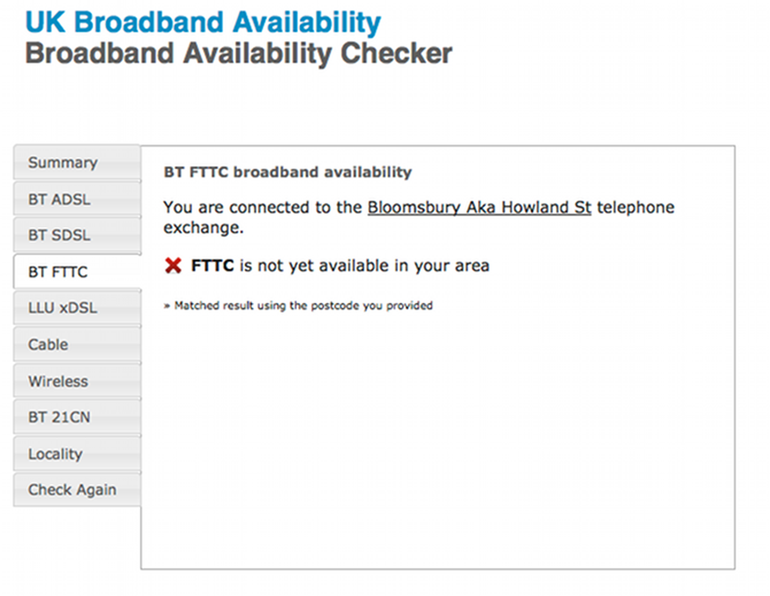 Fibre broadband: why doesn’t my BT cabinet have FTTC when my exchange is ready?