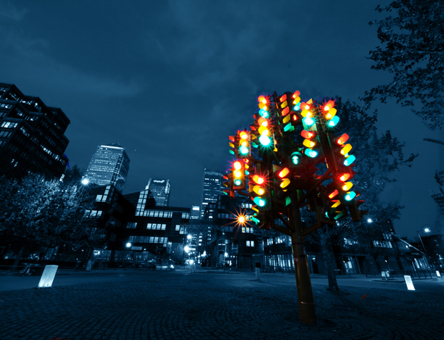In-car traffic lights could reduce congestion
