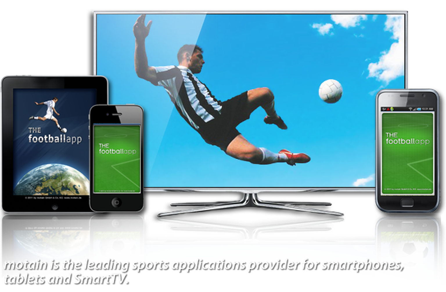 Samsung Smart TVs kick off with The Football App