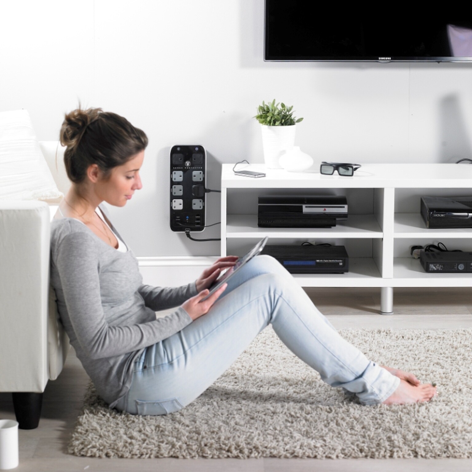 Masterplug’s built-in USB ports free your sockets from phone chargers