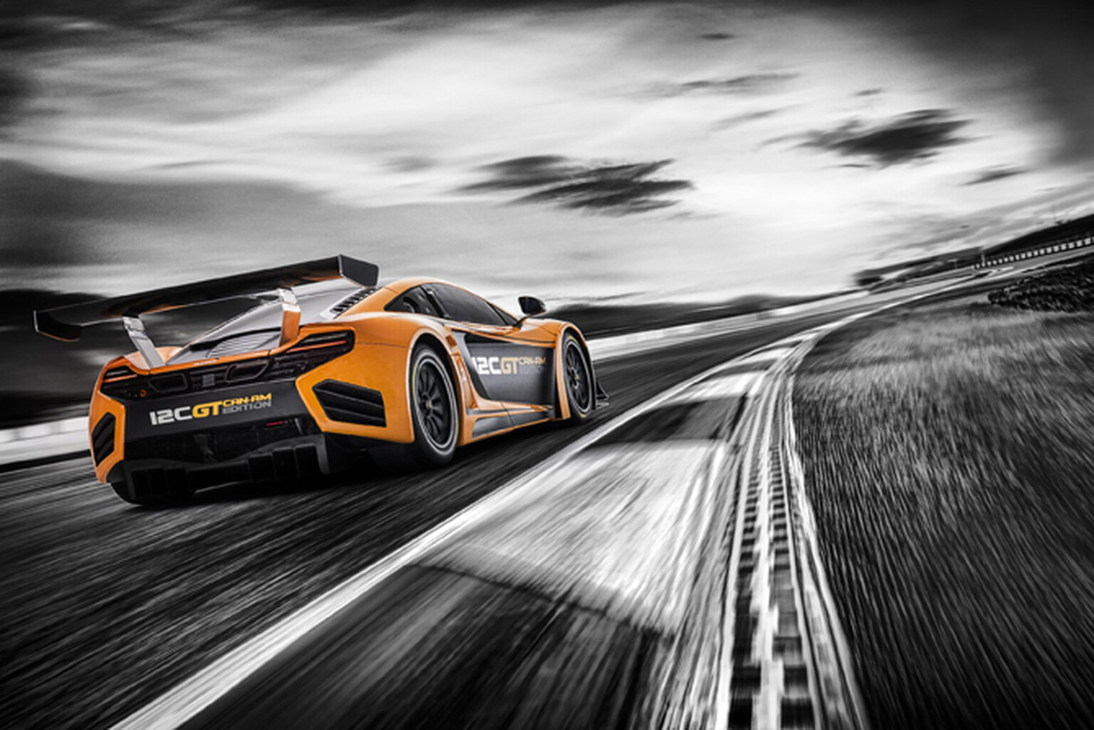 McLaren 12C GT Can-Am Edition pictures show a track-day monster