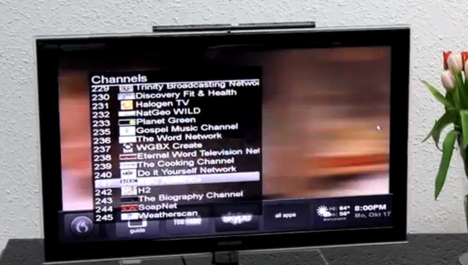 Dragon TV voice control by Nuance: in video