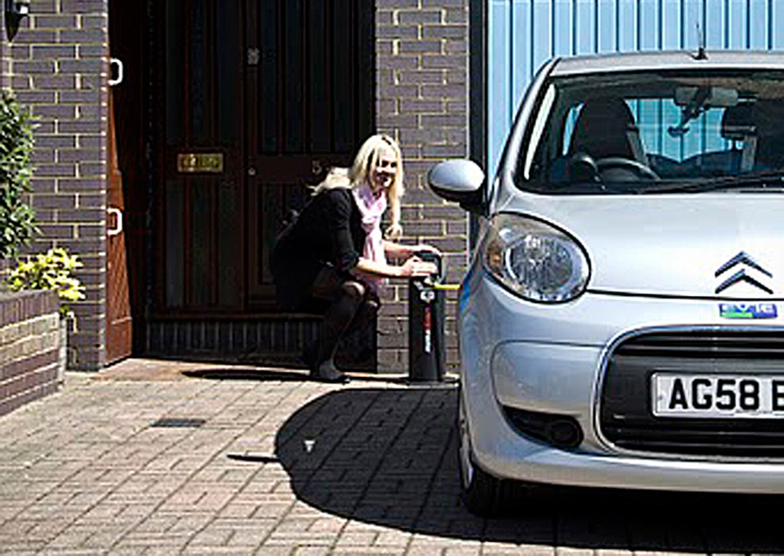 Let electric cars recharge on your driveway for cash