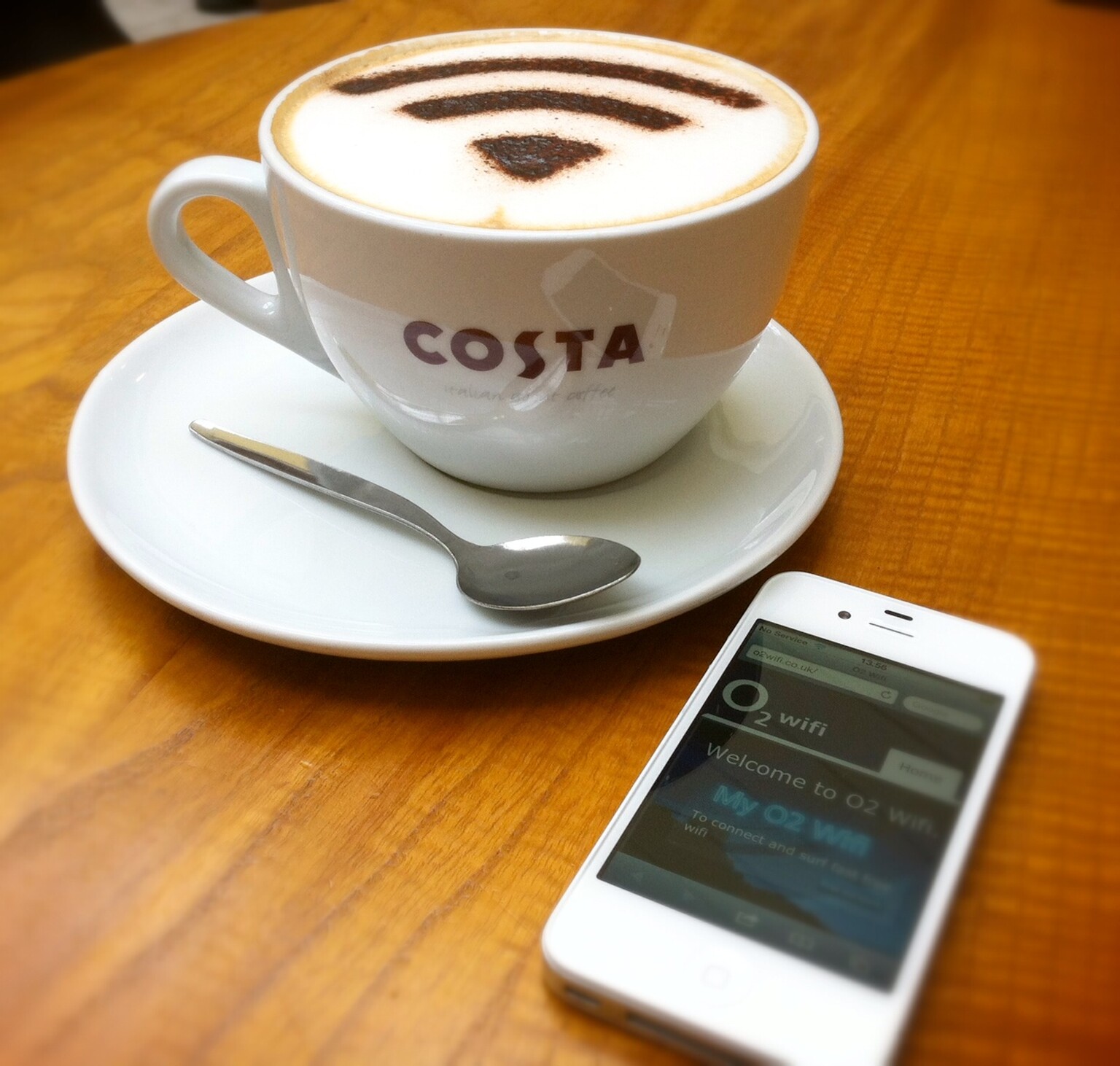 O2 Wi-Fi comes to Costa: Free wireless with your flat white