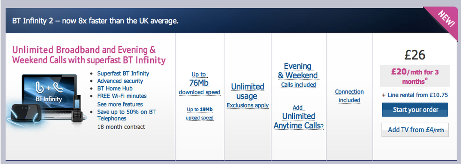 Fibre broadband 80Mbps: BT vs Virgin Media vs Sky vs TalkTalk vs Plusnet vs the rest