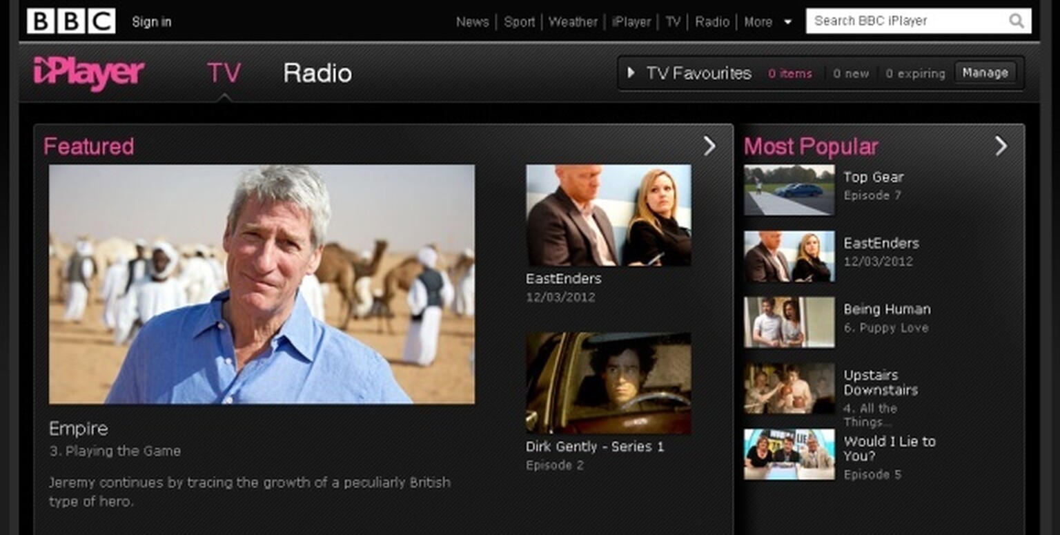 Freeview viewers find iPlayer catch-up TV three times more attractive than 3D