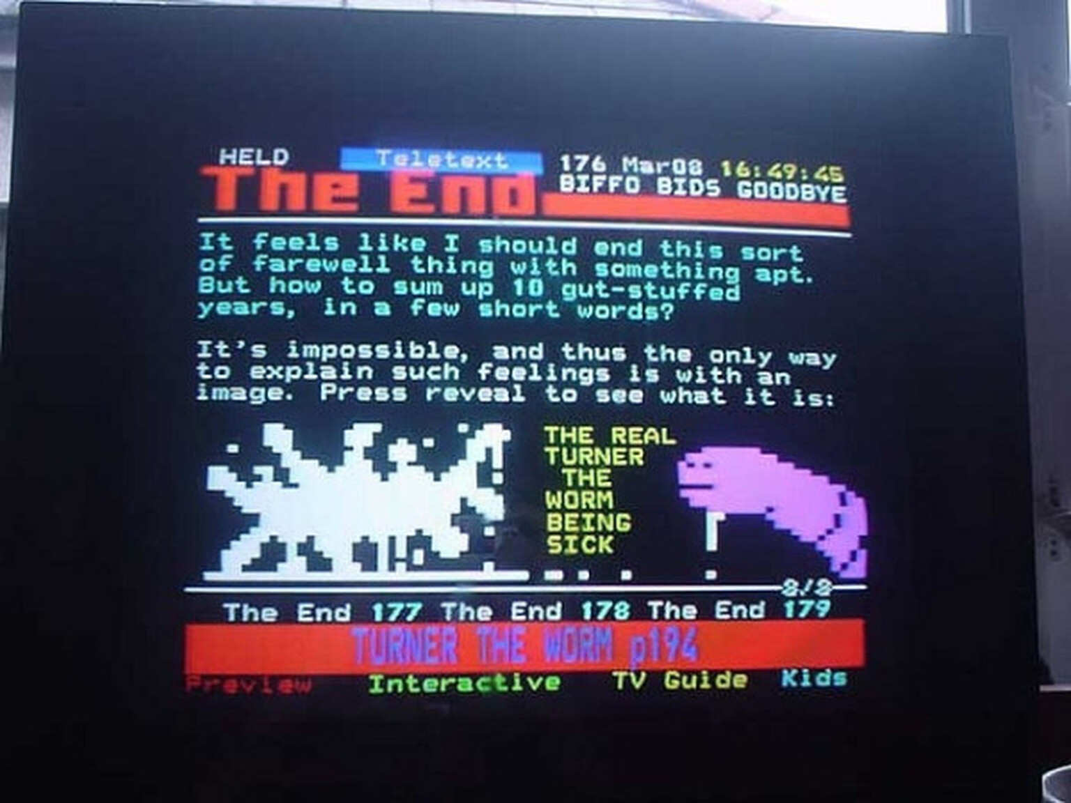 Ceefax mourned on Twitter: An analogue wake in pictures