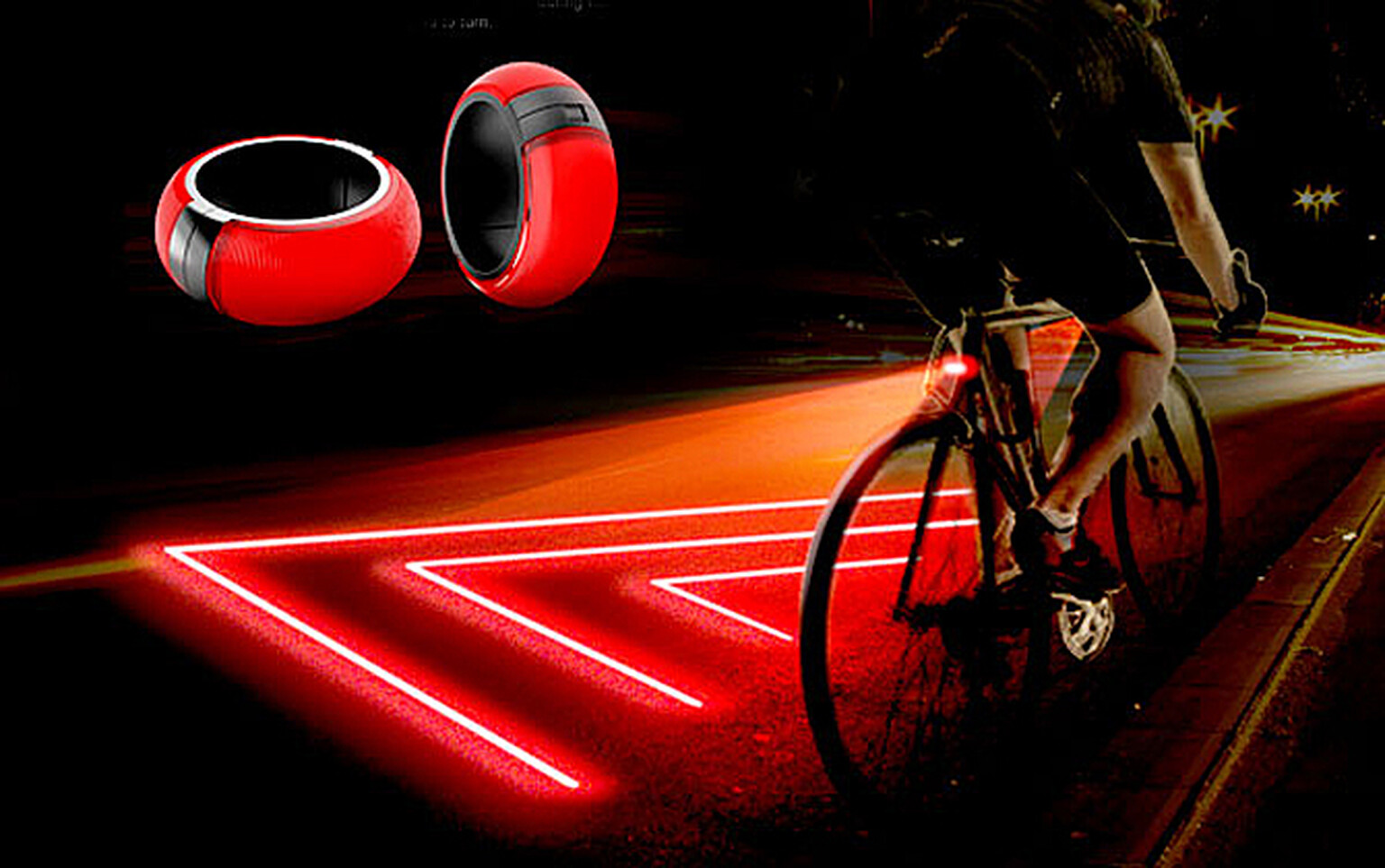 Bike Zone laser system protects cyclists