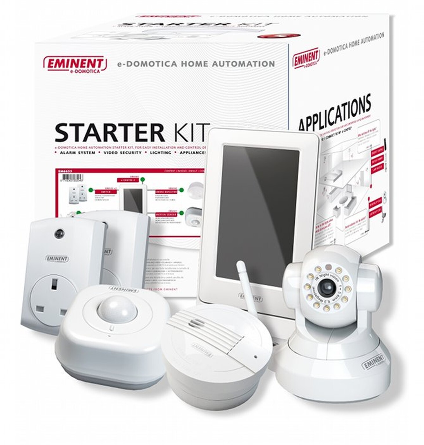 Eminent e-Domotica Remote controls your home via phones and tablets: Digital Home