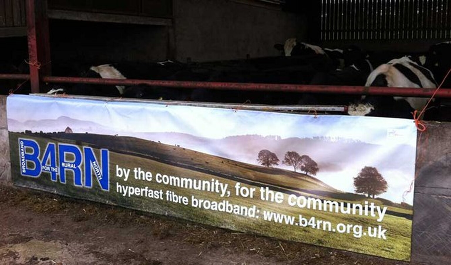 Lancashire community broadband project starts laying cable