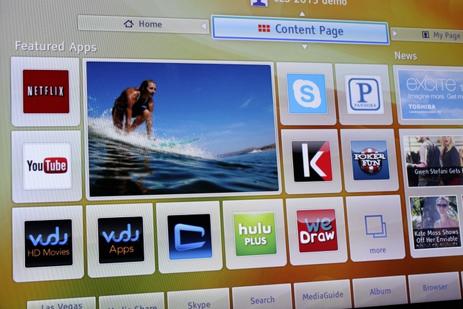 What’s on Toshiba smart TV: CES 2013 Toshiba 65L7350 Cloud TV video hands-on