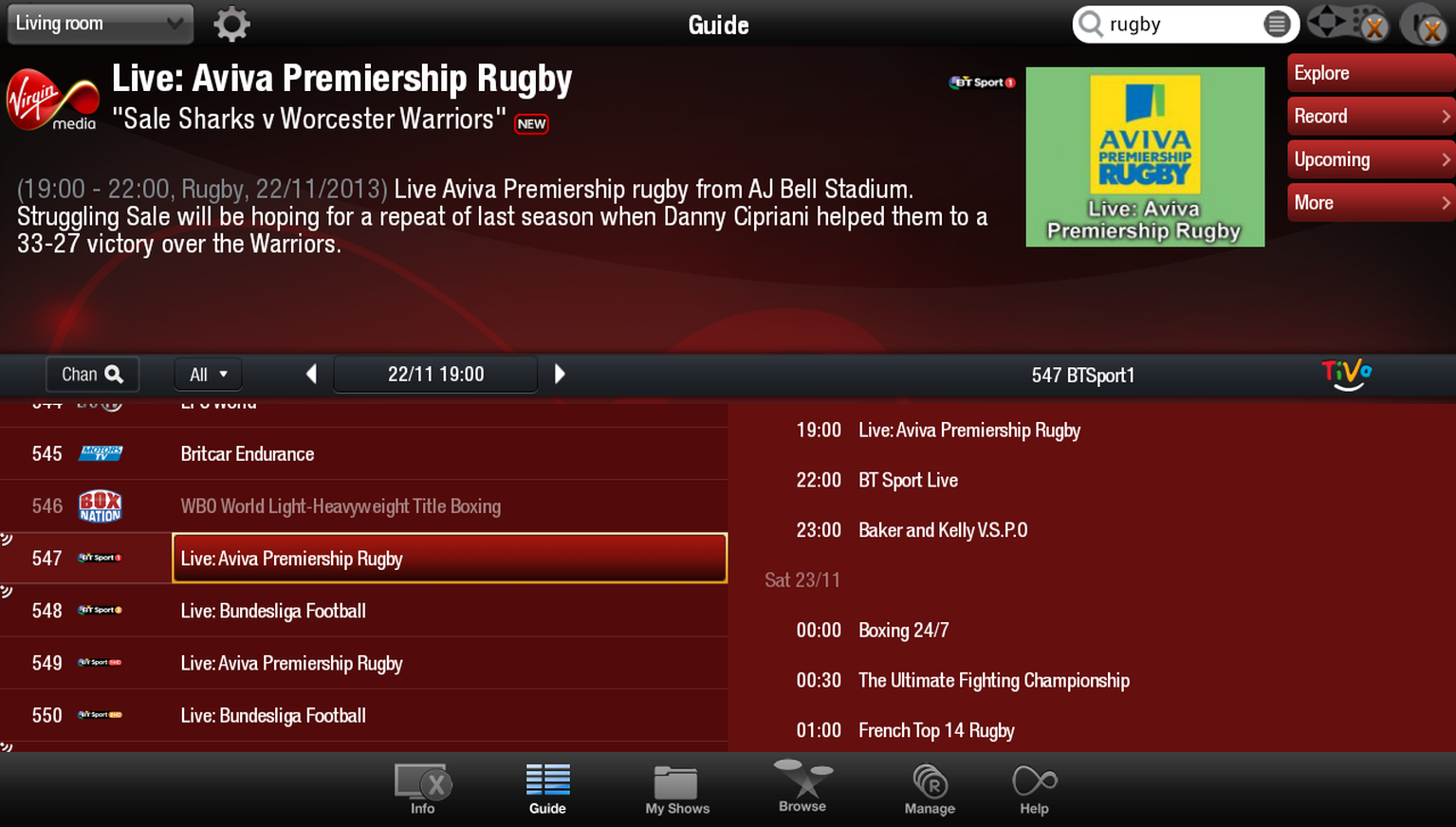 Virgin TV Anywhere enabled for Galaxy Note 3 and 26 more Android devices