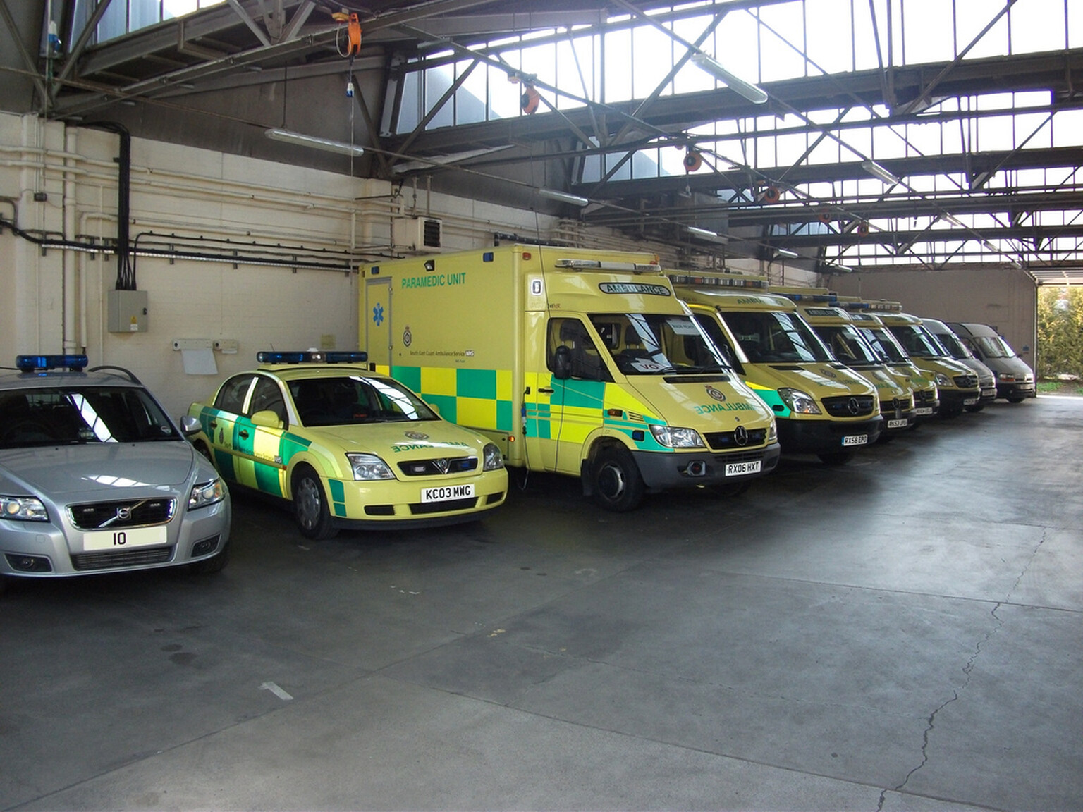 Ambulance drivers to get driving lessons after racking up £400,000 worth of damage