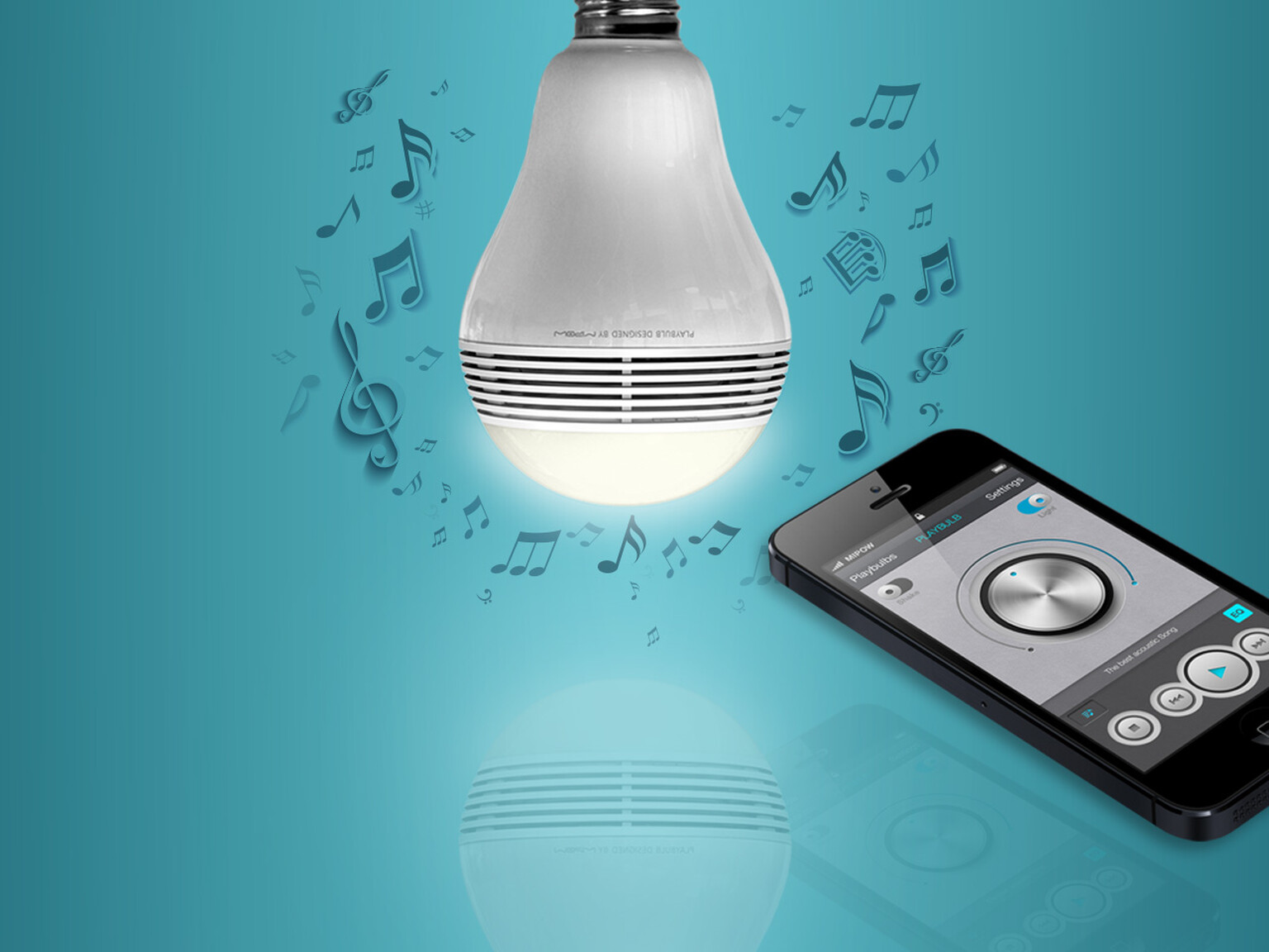 Smart LED light and Bluetooth speaker merge in Mipow Playbulb