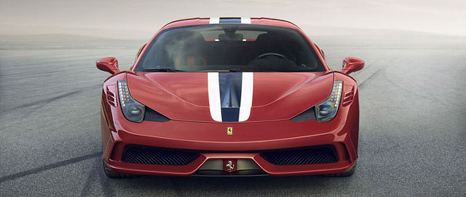 Test drive ends in crashed Ferrari 458 Speciale