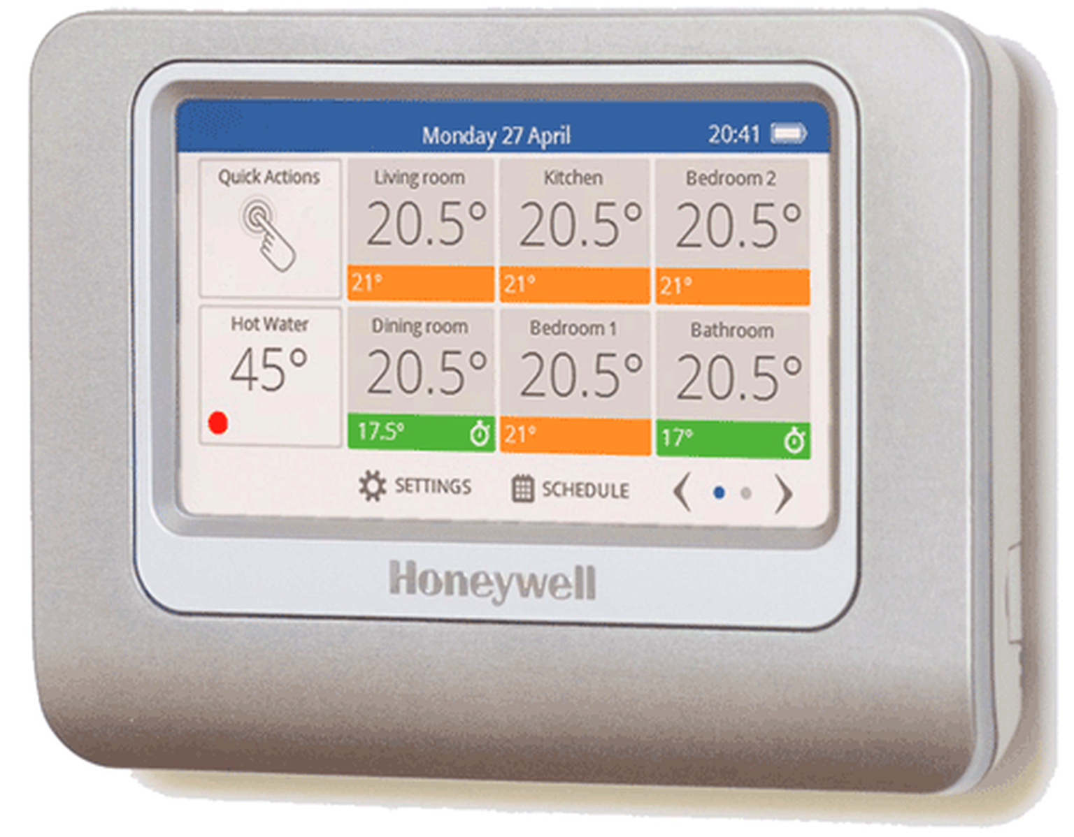 Honeywell Evohome smart energy hands-on video: “We invented the thermostat”
