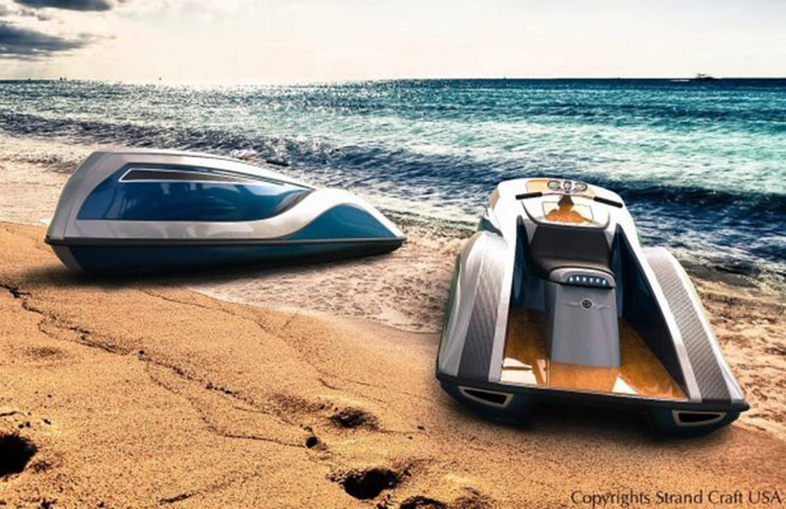 Meet the giant 500hp V8 jet ski James Bond would kill for