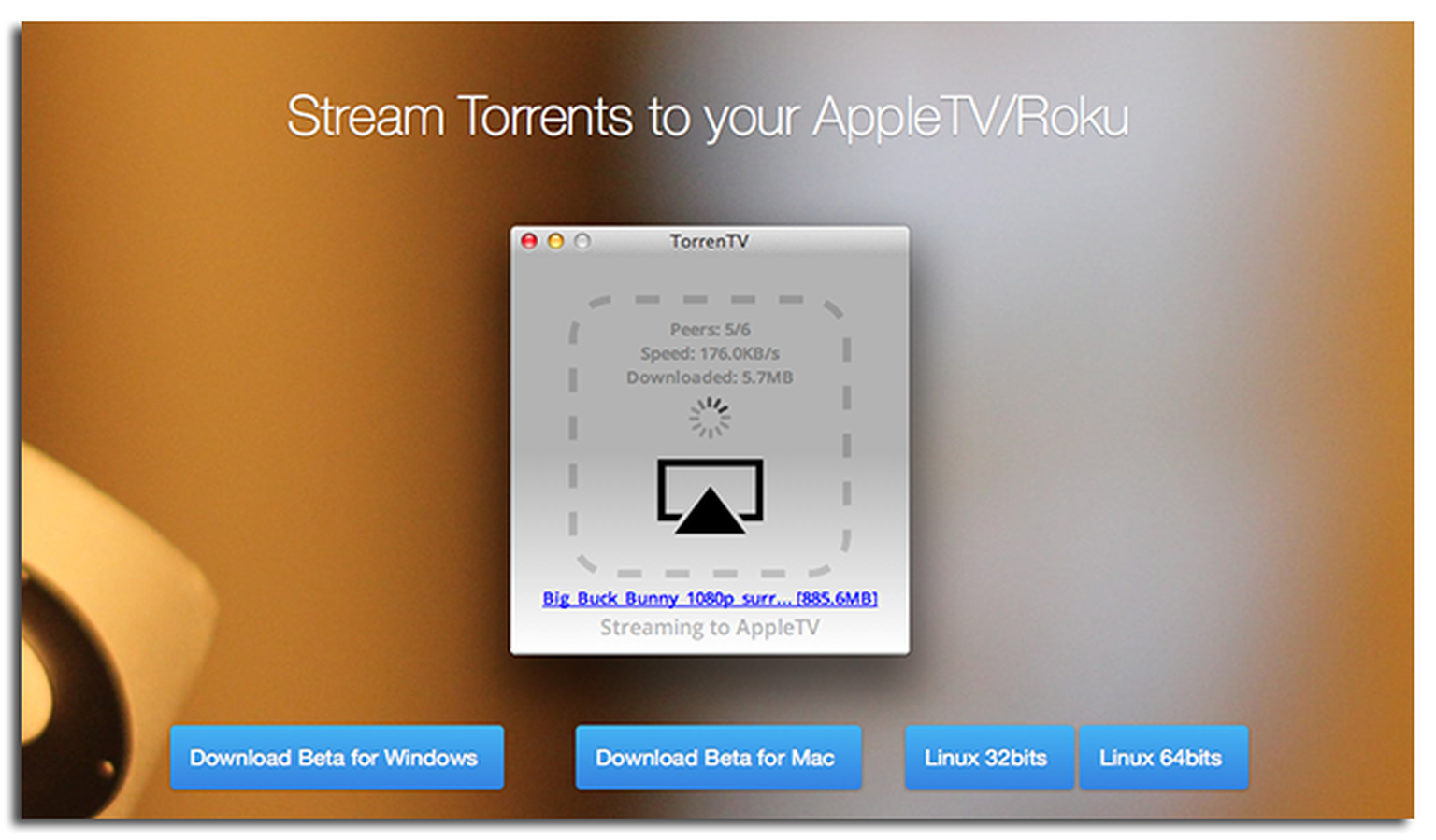 How to stream torrents on Apple TV: Download TorrenTV