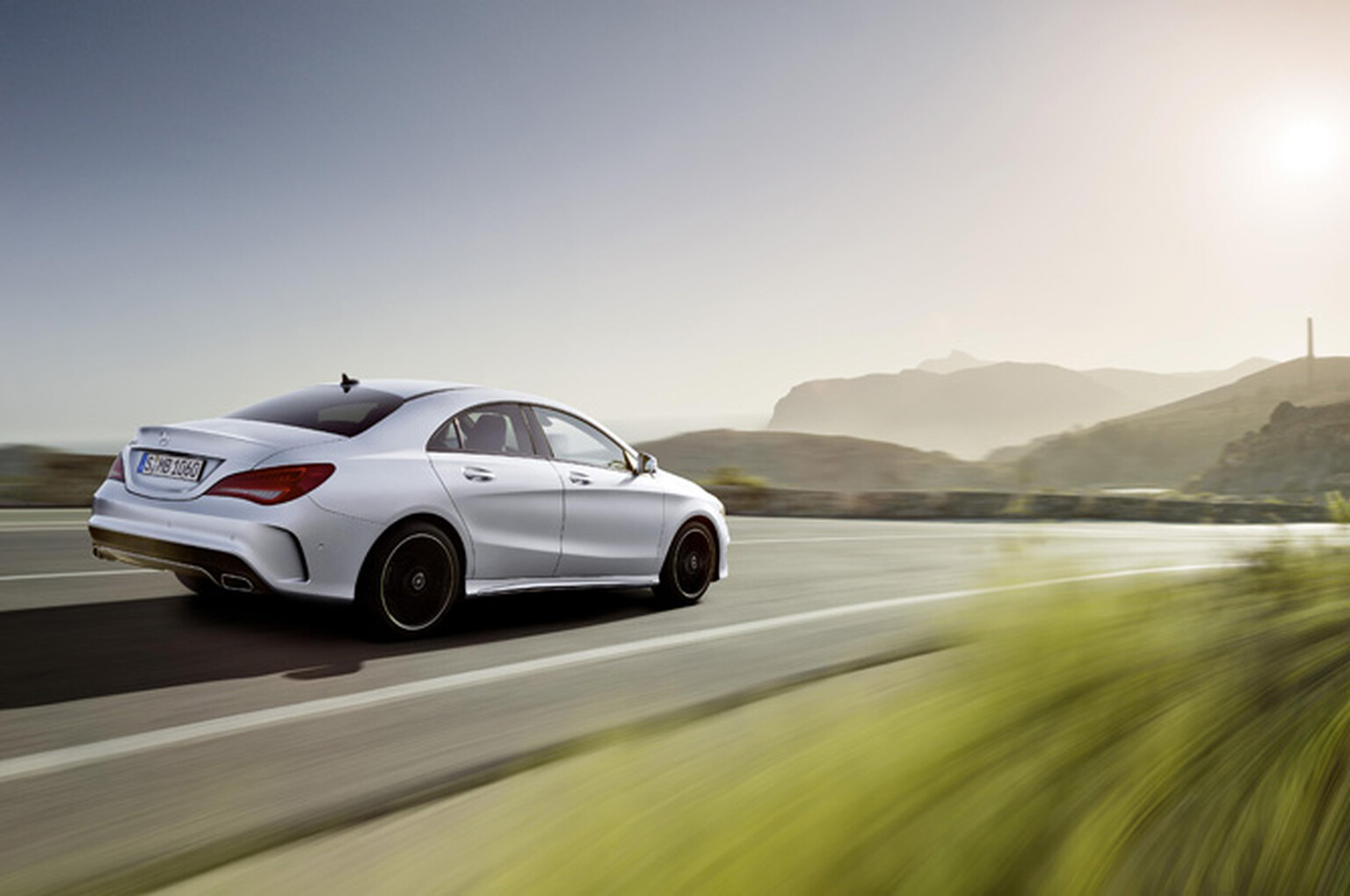 Mercedes-Benz CLA-Class is an A-Class saloon
