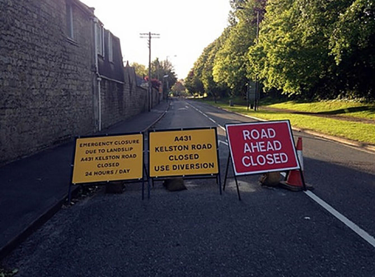 Man builds 365-metre toll road after facing diversion