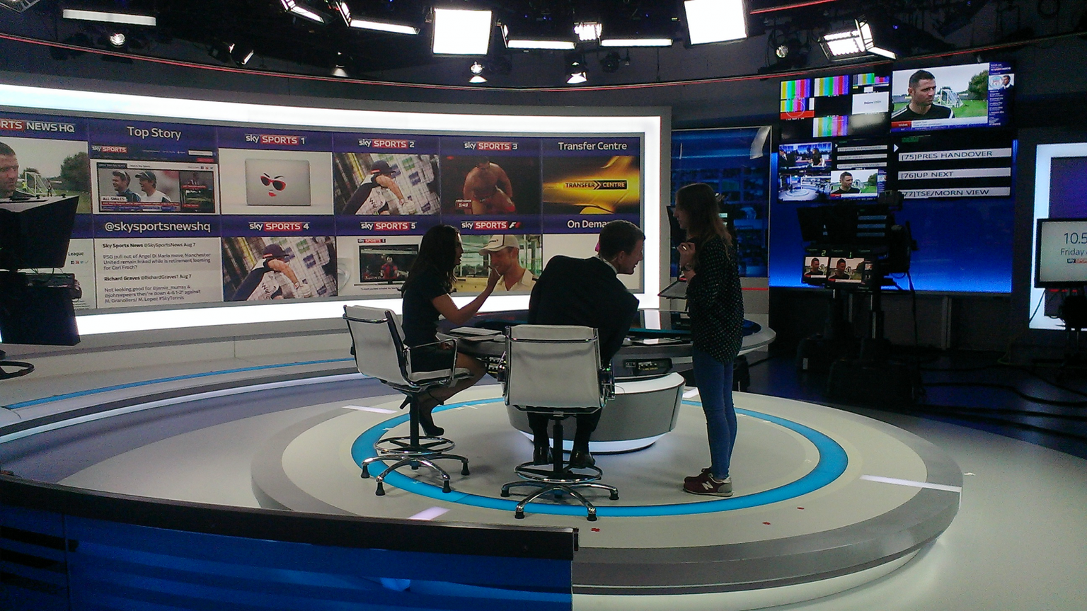 Sky Sports News HQ: First look at the new studio