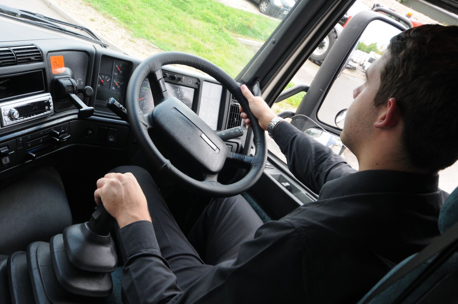 German lorry driver shot at bad motorway drivers over 700 times