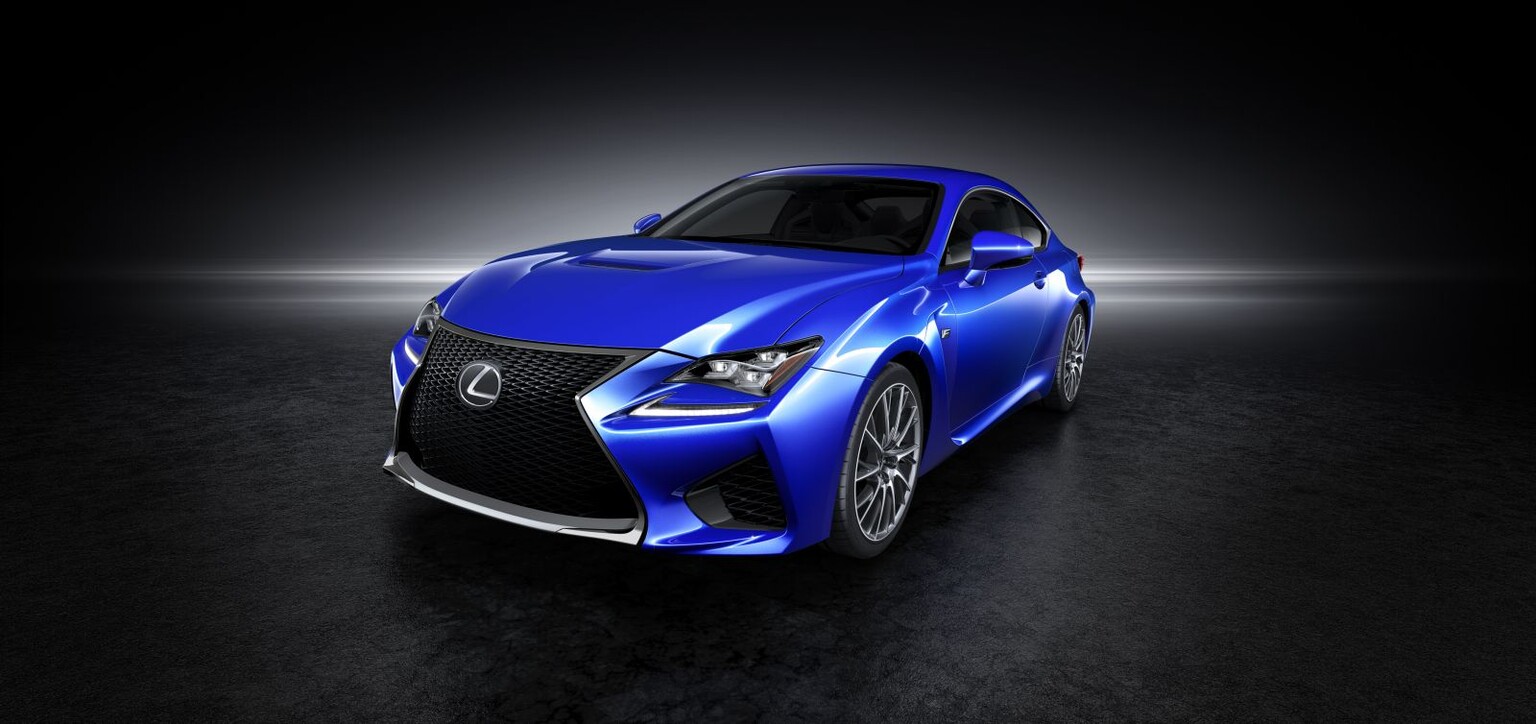 Meet the Lexus RC F, the most powerful production V8 Lexus coupe ever