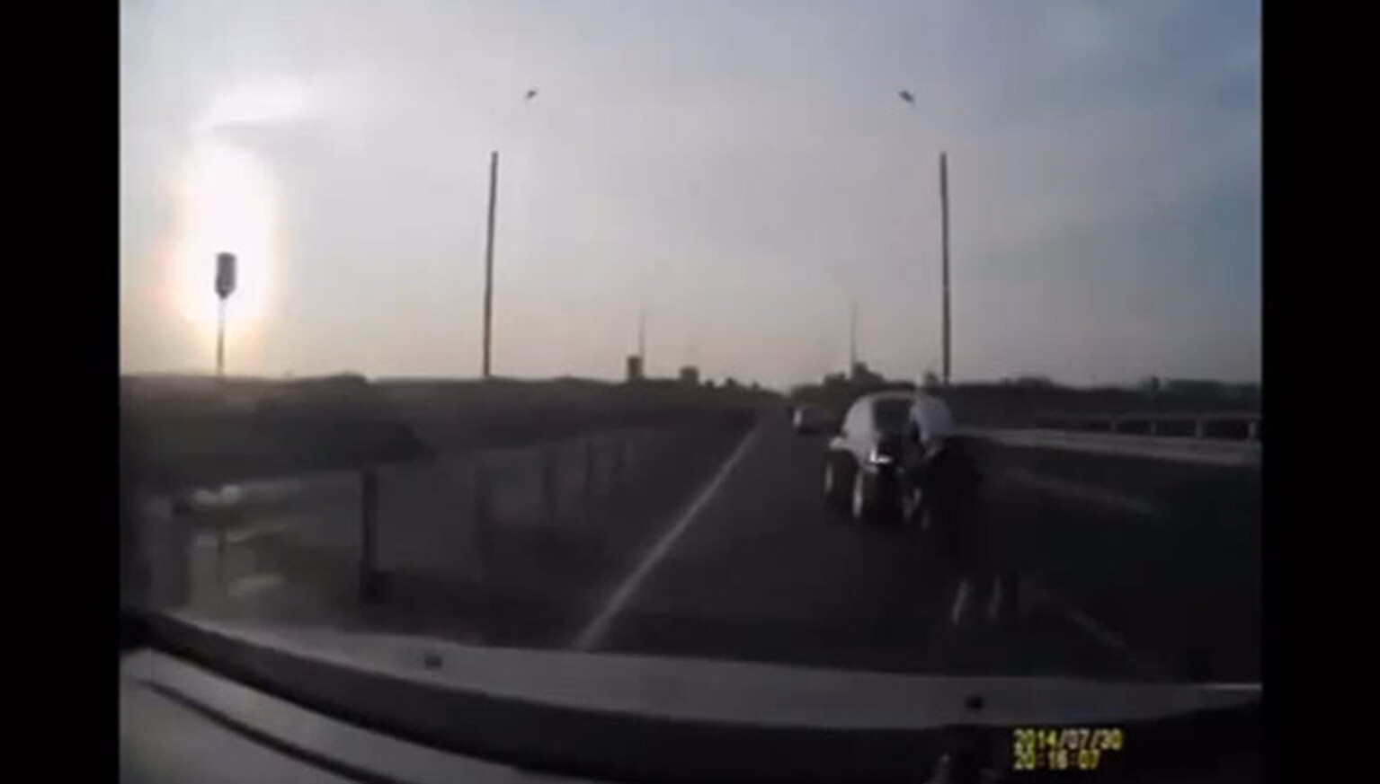 You've never seen a motorcycle crash video quite like this