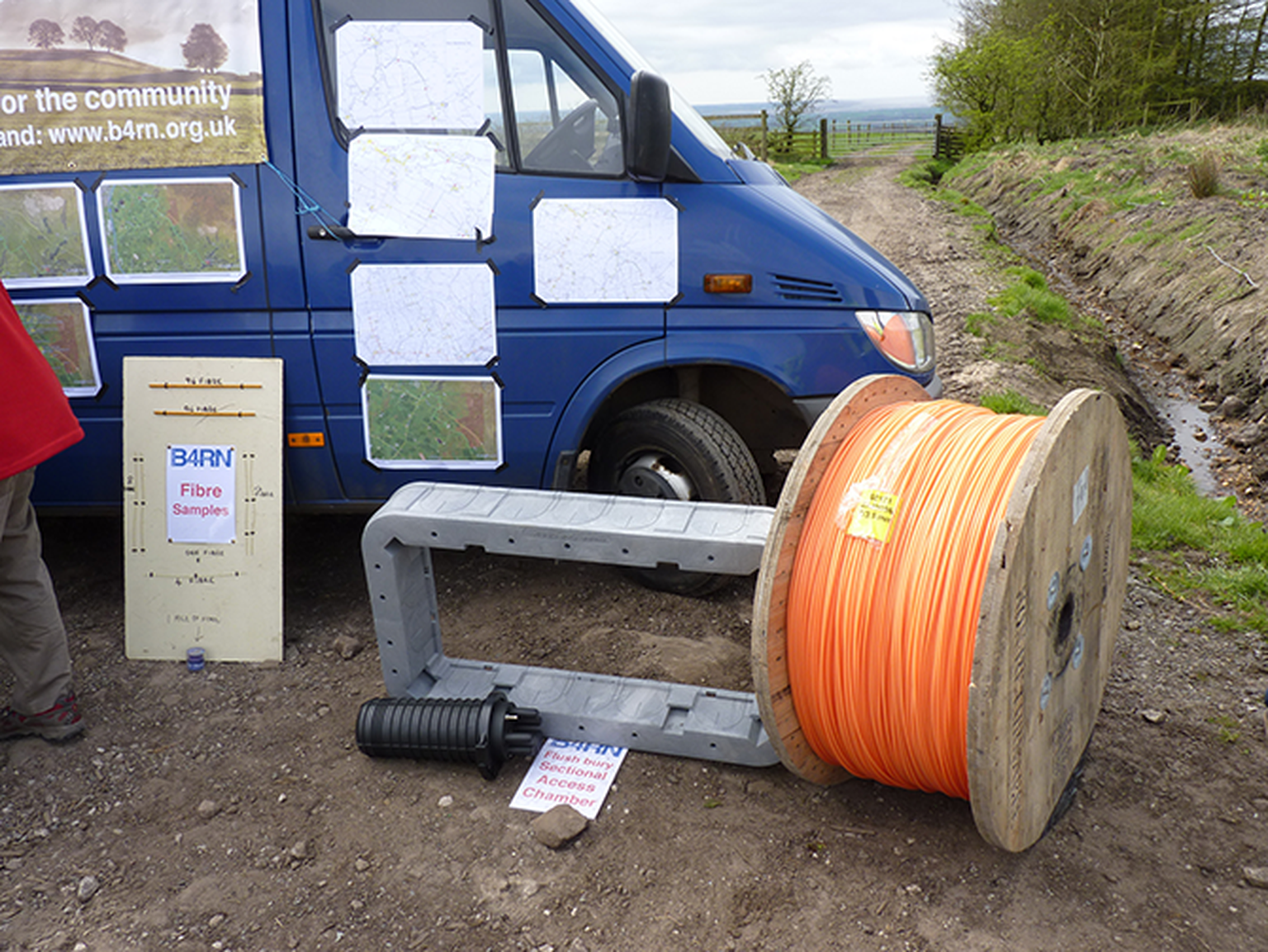 Gigabit fibre plans laid for B4RN’s rural broadband side project B4YS