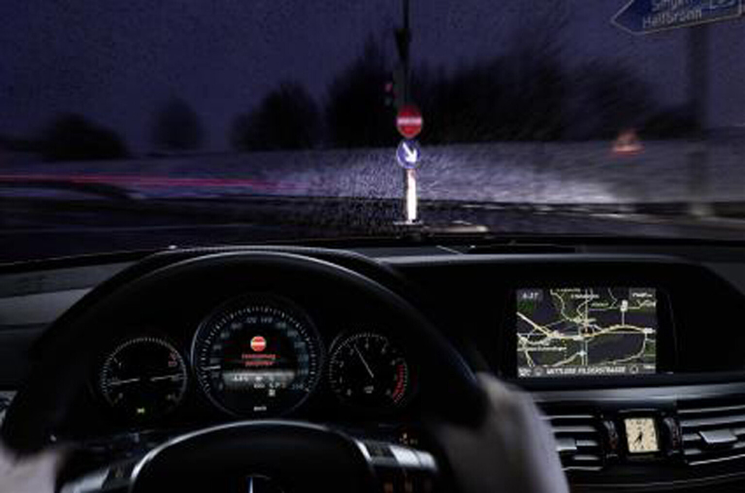 Mercedes tech stops you driving on wrong side of the road