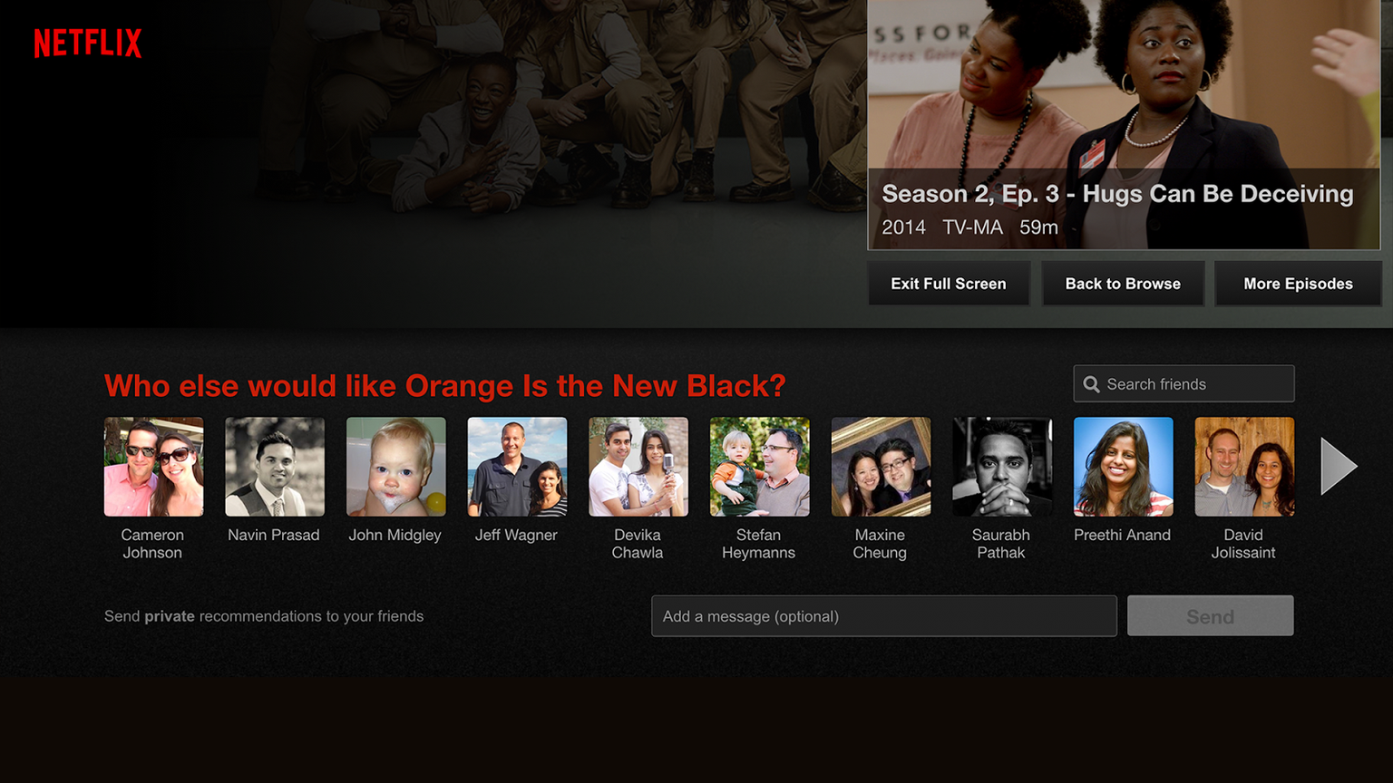 Netflix launches private recommendations for guilty pleasures