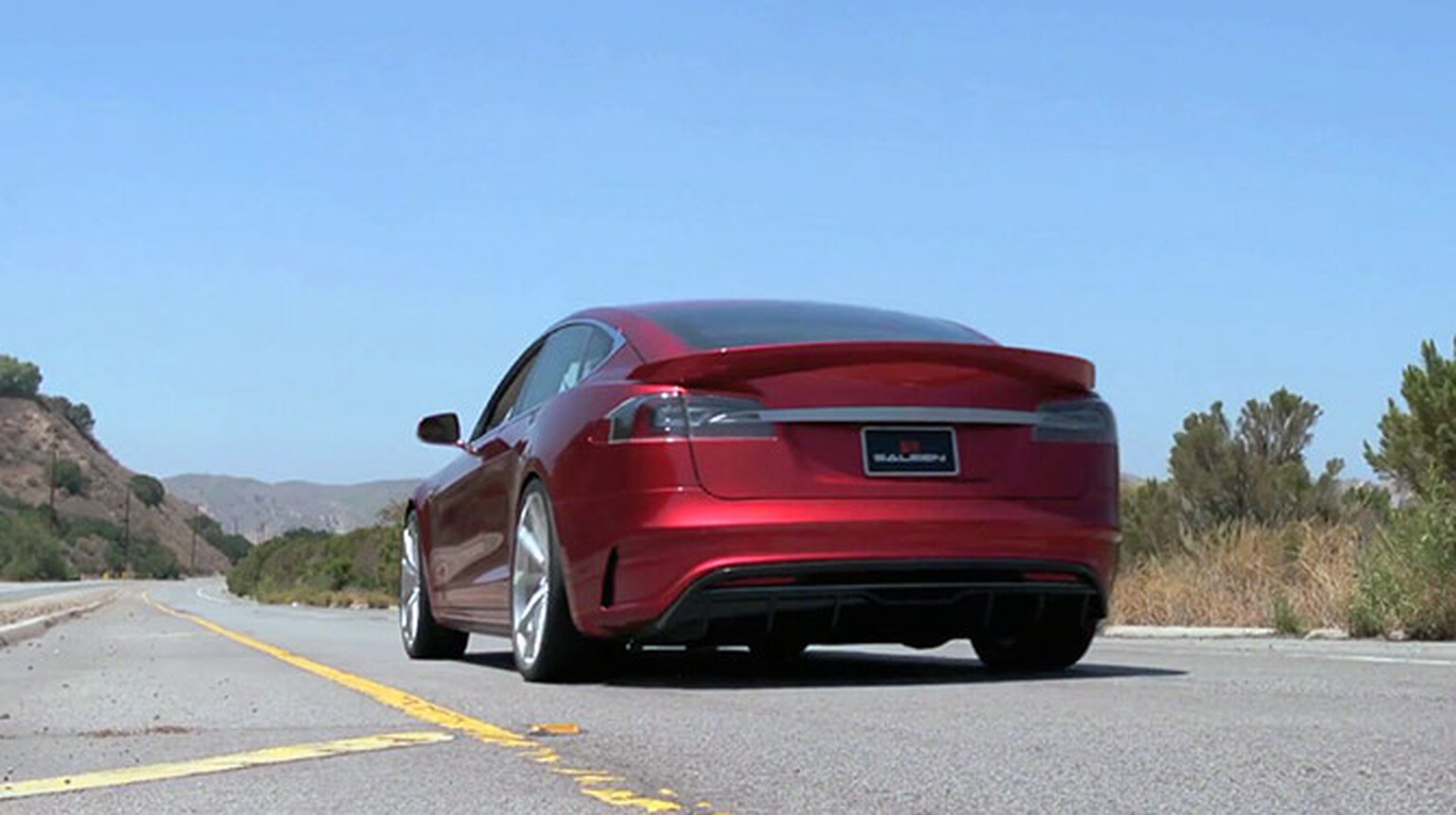Meet and greet the first fully-modified Tesla Model S