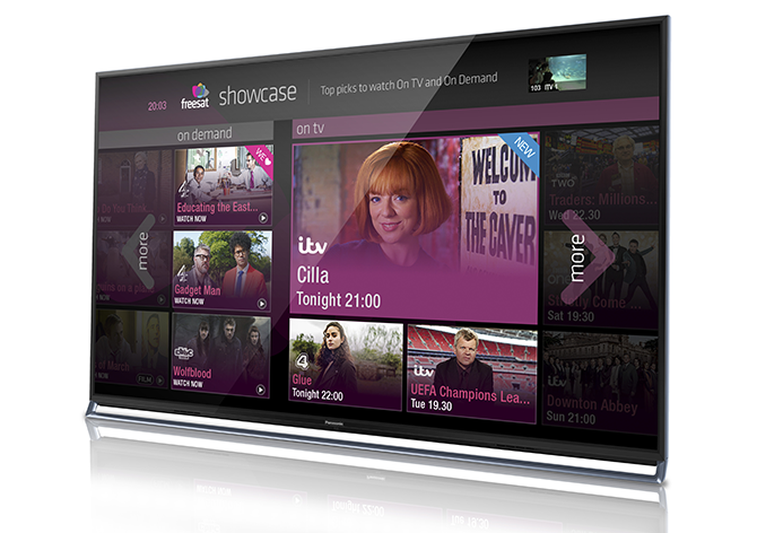 Freesat revamps Showcase on-demand service for TV, iOS and Android