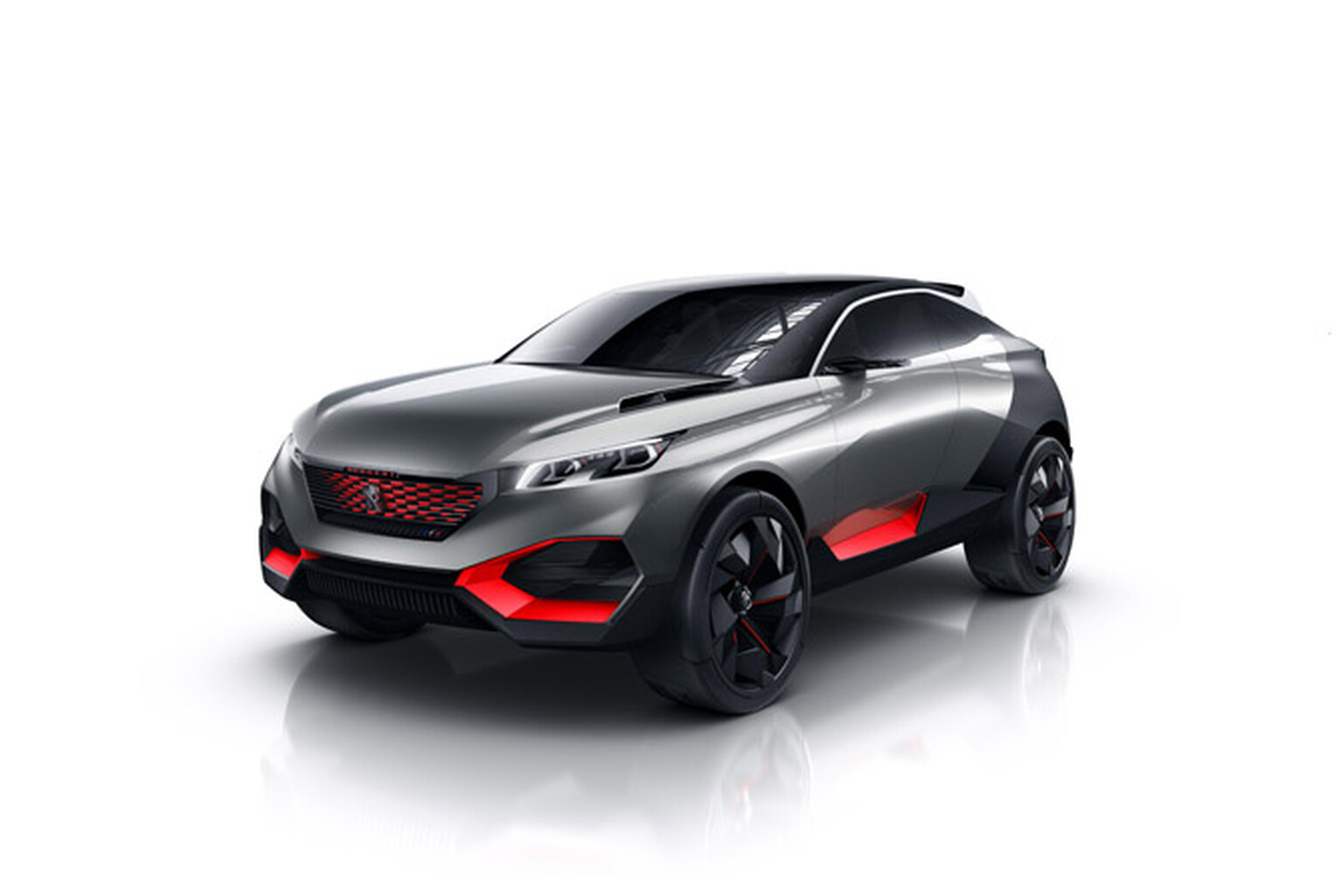 Peugeot Quartz Concept is 500hp of hybrid crossover madness
