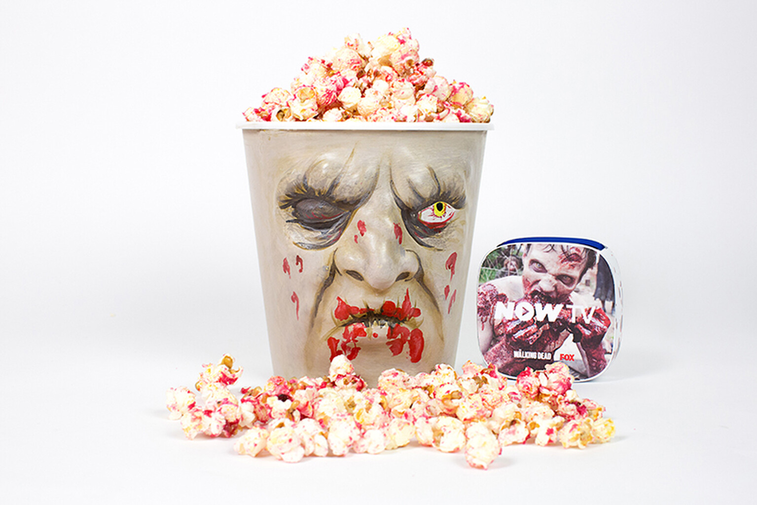 Now TV celebrates Walking Dead season 5 launch with brain popcorn competition