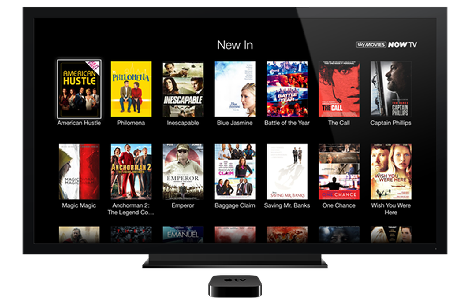 Apple TV can now get Sky entertainment and movies through Now TV
