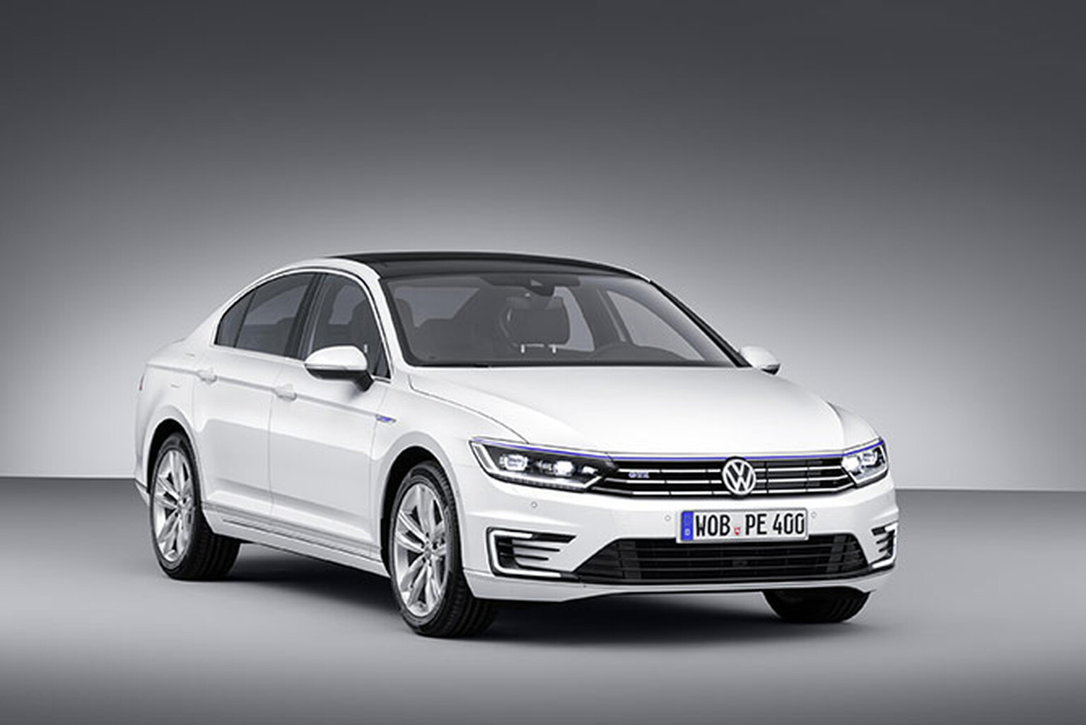 This is the VW Passat GTE plug-in hybrid