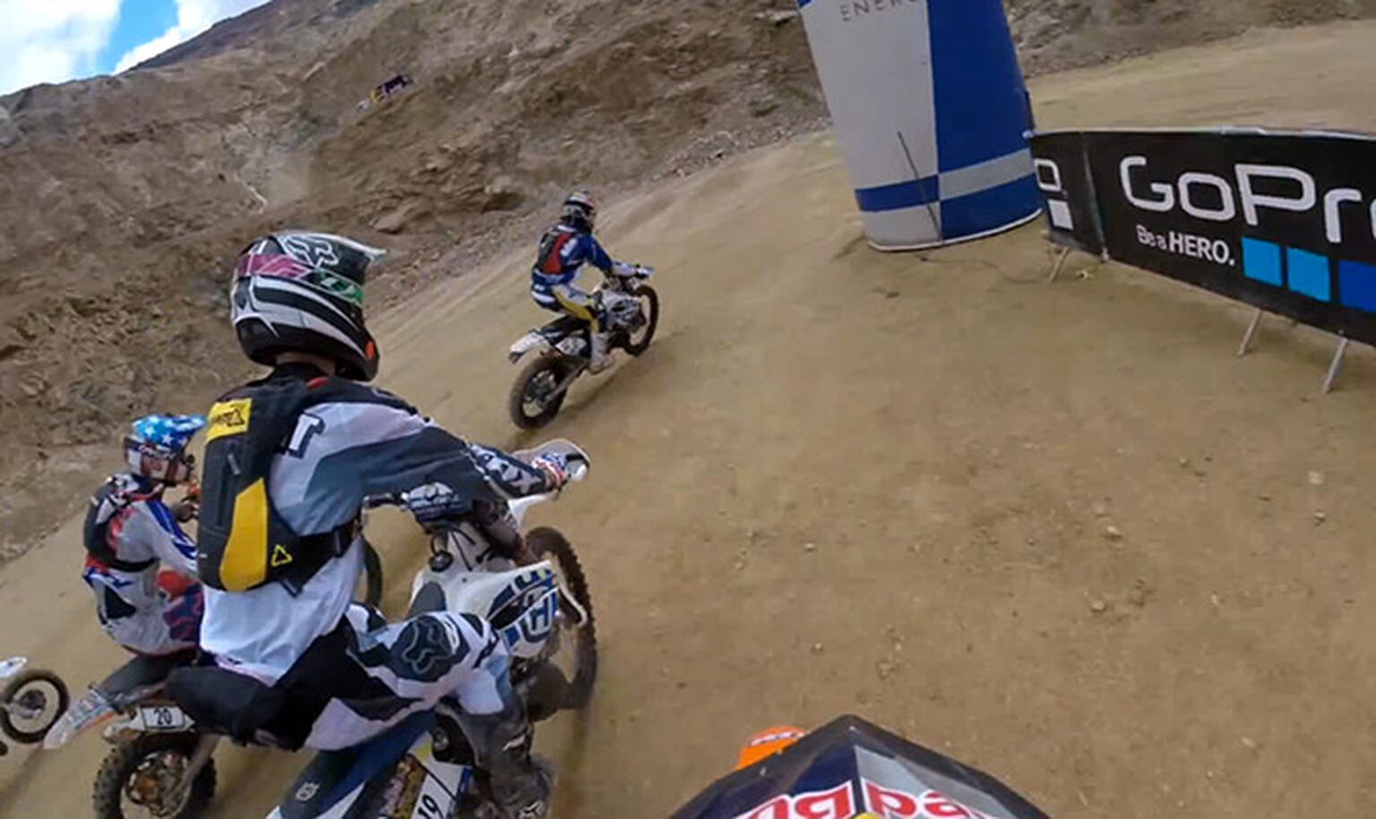 The most mental motorbike race on the planet from the winner's perspective