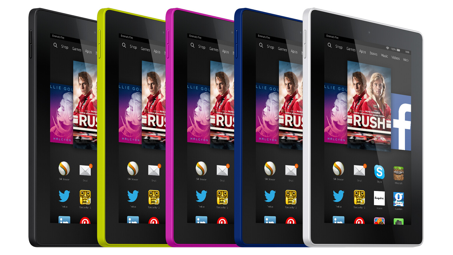 Amazon launches new Kindle Voyage and Fire tablets