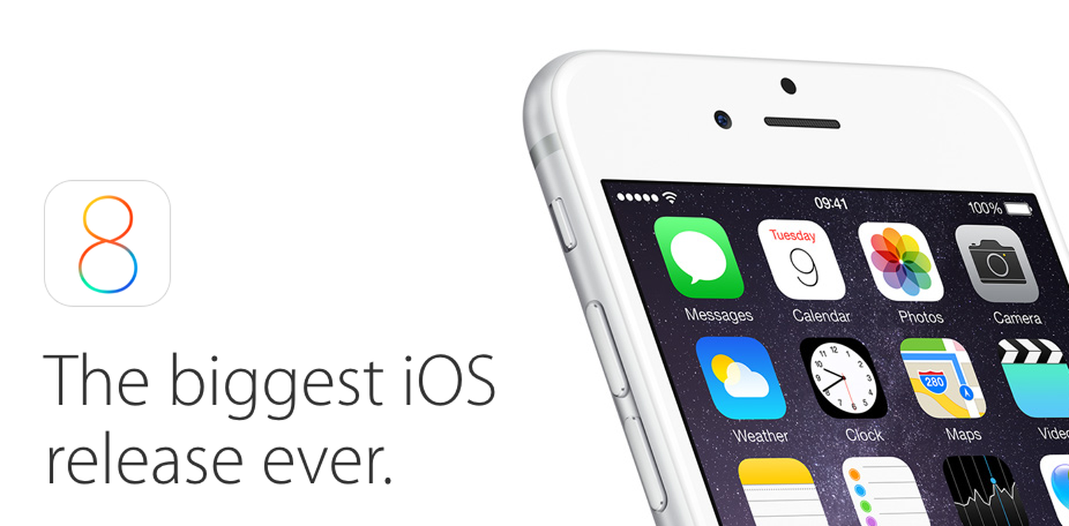 Download iOS 8 onto your iPhone and iPad today