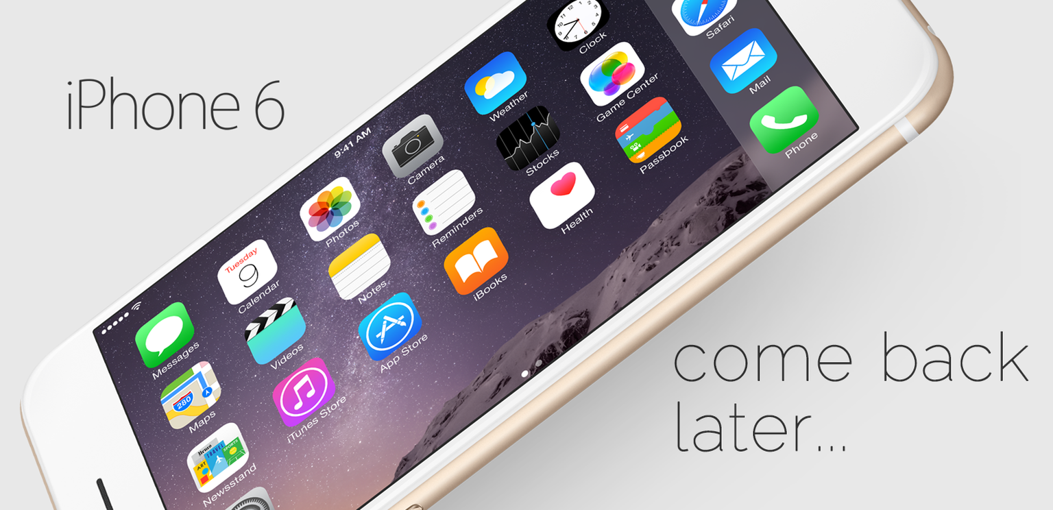 Apple's US iPhone 6 online pre-order system fails. The internet gets angry